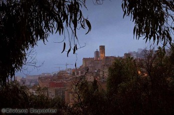 Grasse in winter