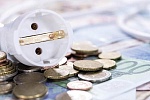 Electric socket on money