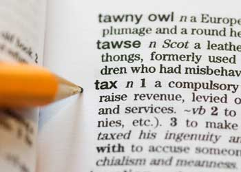 Tax: Dictionary definition